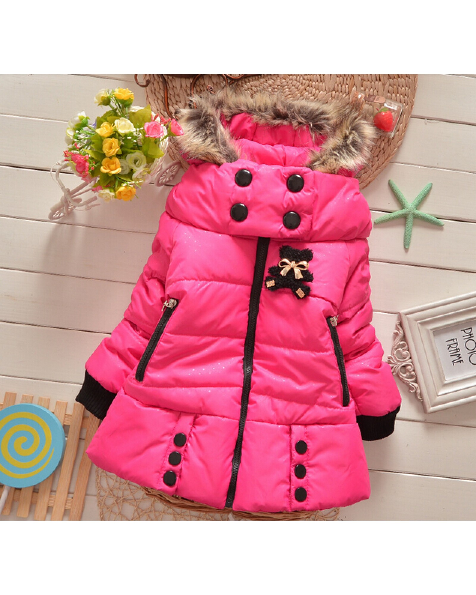 Children Winter Coat Down Jacket Outwear