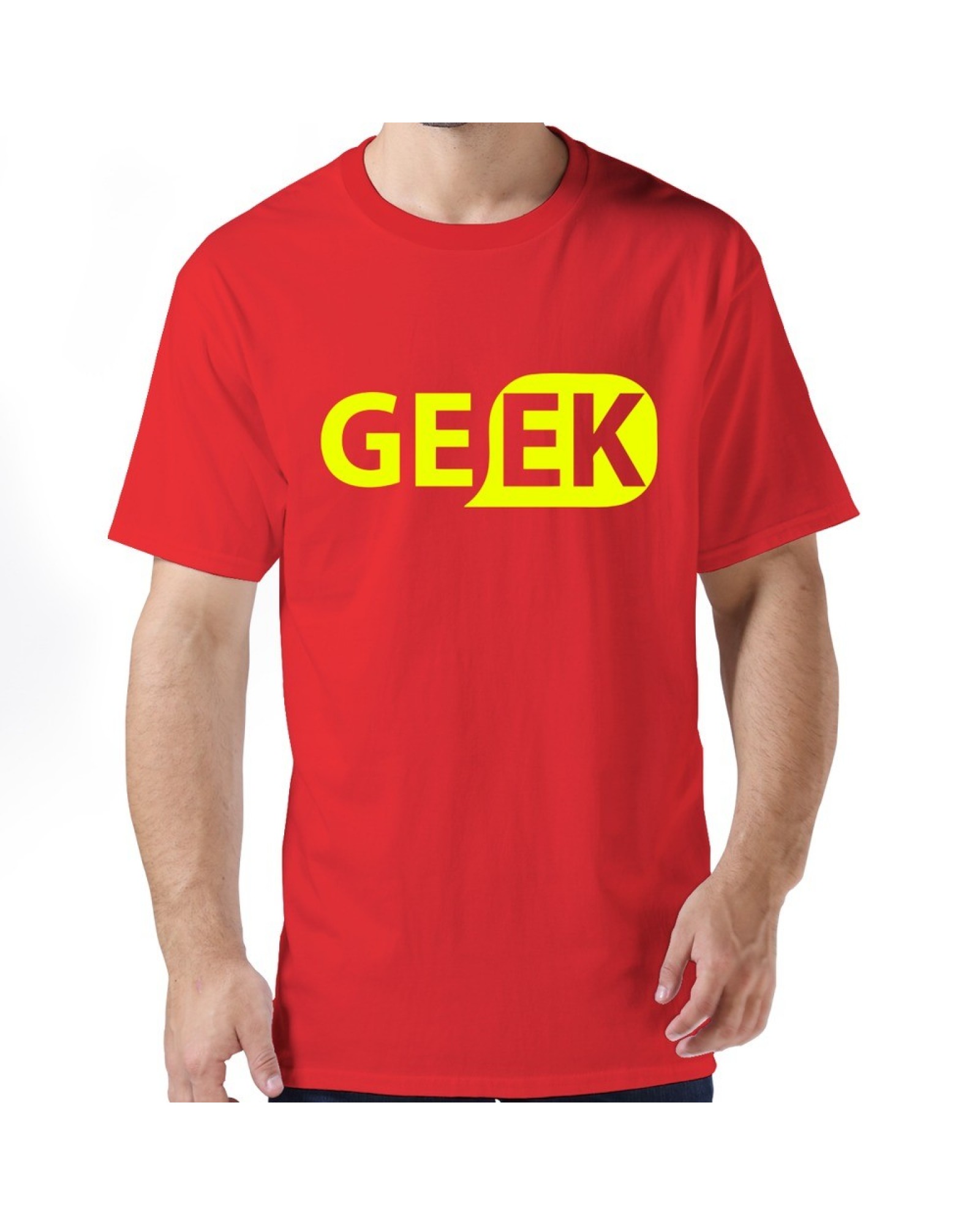 Men's Designed Geek T-shirt