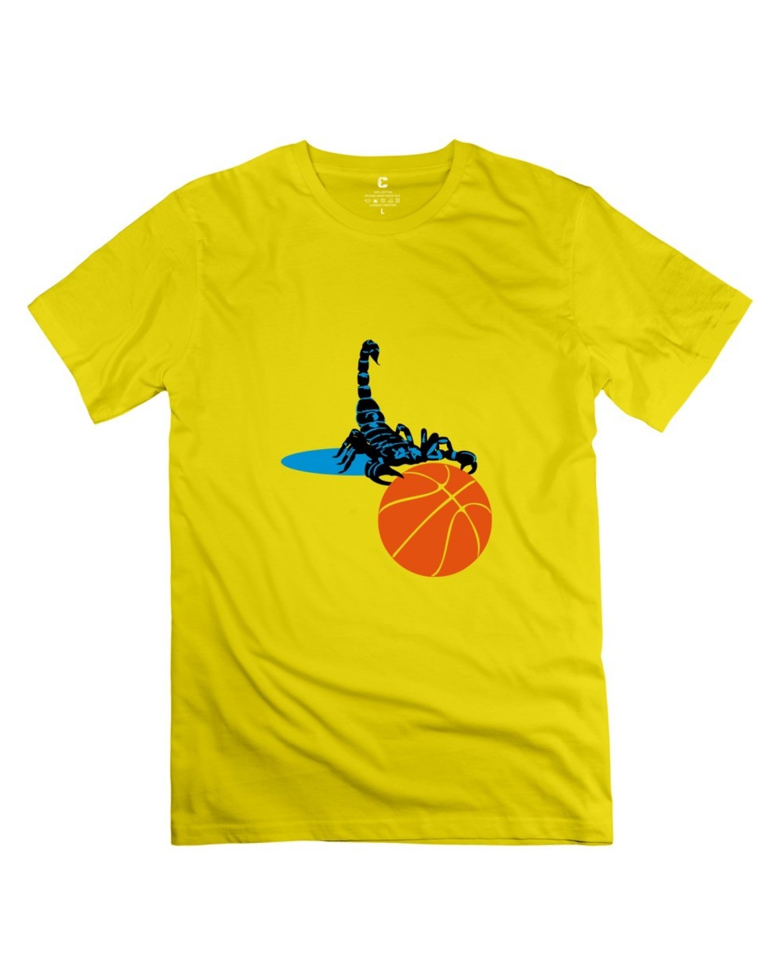 Men's Customize Basketball Scorpion T-shirt